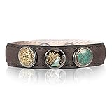  Noosa petite Armband wrap classic skinny braun, Größe:S