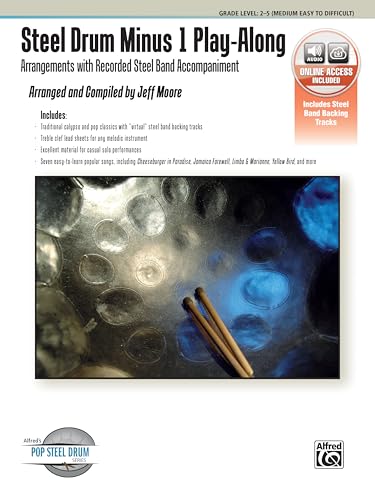 Steel Drum Minus 1 Play-Along Book & Audio
