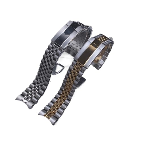 Bracelet acier inoxydable 20 mm YINGO pour remplacer un maillon Datejust défectueux