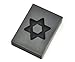 1 Oz Troy Ounce Star of David Gold Graphite Ingot Mold for Melting Casting Refining Pouring Gold Religious Pendant Jewelry Necklace