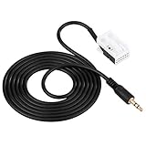 W203 C Class Input Harness - AUX Cable for Car, 3.5mm Male for Audio AUX Input Adapter Cord for Mercedes Benz W203 C Class