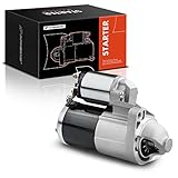 A-Premium Starter Motor Compatible with Jeep TJ 2004 2.4L, TJ 2003-2006 4.0L, Wrangler 2003-2006 4.0L, Automatic Transmission, 12V 1.4KW 11 Teeth Clockwise, Replace# 56041914AC, M000T20272