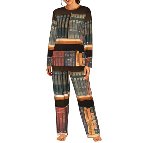 Pyjama bibliothèque élastique anti serrage vêtement de nuit