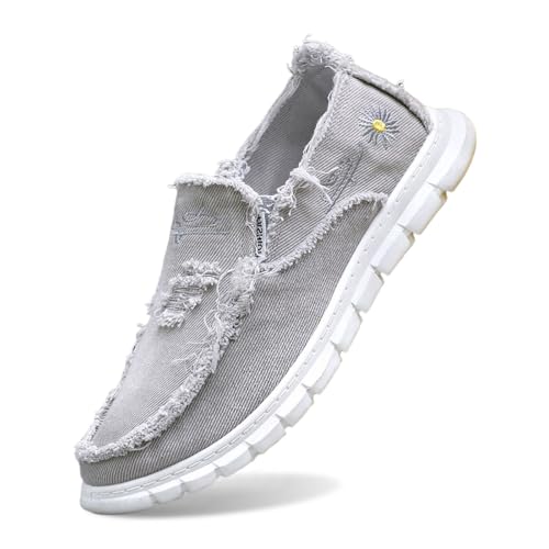 Women's Slip On Casual Shoes Lightweight Comfortable Sneakers for Outdoor Walking Summer Beach Vacation Everyday
