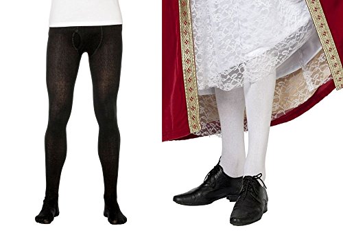 Preisvergleich Produktbild Wilbers Herren Strumpfhose Karneval Fasching schwarz