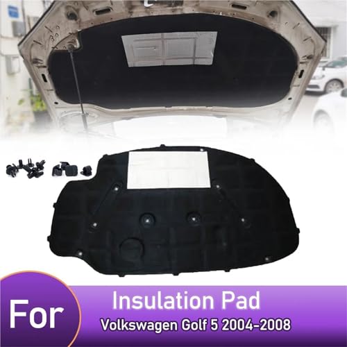 Isolant capot anti bruit et chaleur pour VW Golf 5 mousse 2004-2008