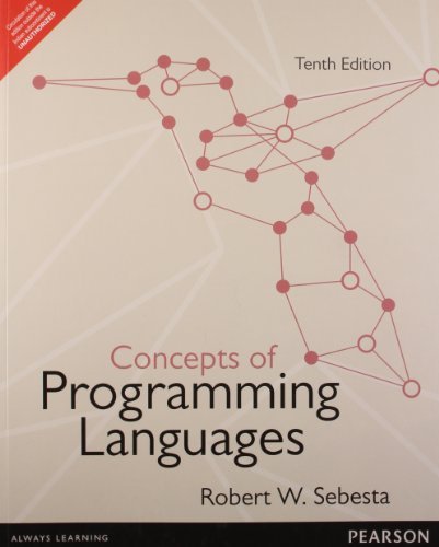 Concepts of Programming Languages 4e '99: unknown author: Amazon.com: Books
