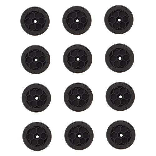 BRIGHTFUFU Speaker Pads Kit 12pc Amplifier Foot Suspension Feet Vibration Absorbing