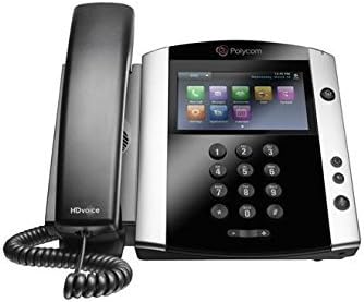 Polycom VVX 601 - Sistema telefónico de medios empresariales con cable - PoE de 16 líneas - 2200-48600-025 - Adaptador de CA (no incluido) -