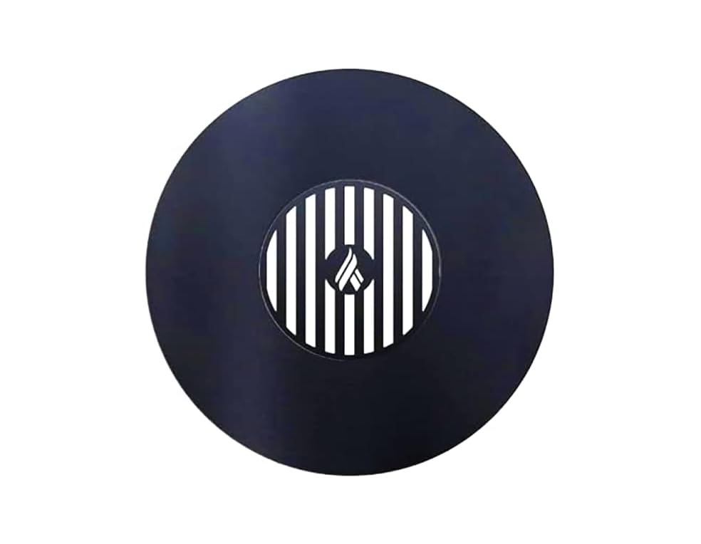 ARTEFLAMEGriddle Plate | Premium Carbon Steel | Black, Round | Fits Weber Kettle Grills (18" & 22")