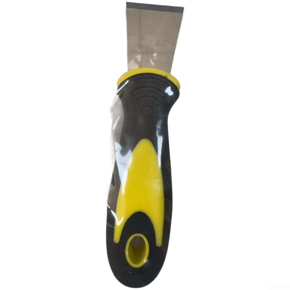 Espátula para acero Inoxidable 3 Pulgadas para herramienta Masilla Mango Antideslizante para Pared Suelo 21.5x7.5cm(13-in-1)