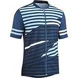  Gonso Agno Full-Zip Kurzarm Radshirt Herren blau Größe XXL 2021 Radtrikot kurzärmlig