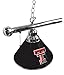 Holland Bar Stool Co. Texas Tech 3 Shade Billiard Light with Chrome Fixture by The