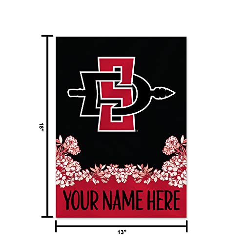 Image of Rico Industries NCAA Standard /Primary Personalized Garden Flag
