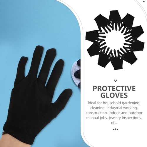Guantes de algodón hidratantes y resistentes para proteger las manos en la jardinería 7