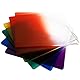 Fotover 24 Stück Square Filterset ND Graufilter Verlaufsfilter Voll Farbfilter Set für Cokin P Serie mit Adapter Ringe Filterhalterung Objektivreinigungsstift und Weiteres Zubehör für DSLR-Kamera