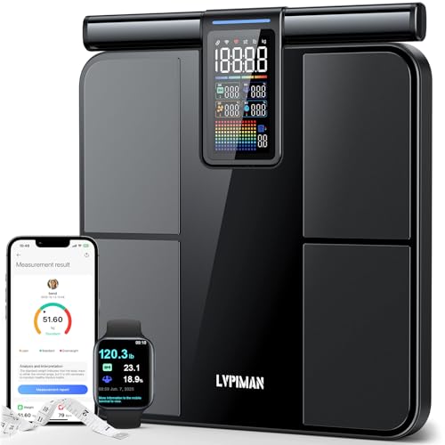 Smart Scale for Body Weight and Fat, 57 Body Composition Metrics,...