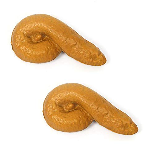 BHLB 2 Pack Fake Poop Novelty Mischief Toys Realistic Look Real Prank Poop Toys for Joke Trick April Fools' Day BHLB 2 Pack Fake Poop Novelty Mischief Toys Realistic Look Real Prank Poop Toys for Joke Trick April Fools' Day