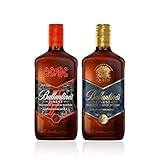 Ballantine's Finest ACDC Whisky Escocés de Mezcla, 700 ml + Ballantine's Finest Queen Whisky Escocés de Mezcla, 700 ml