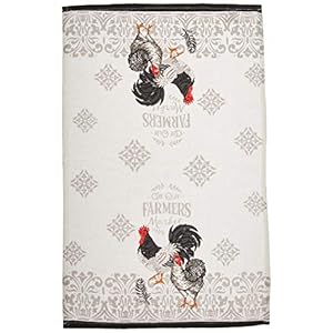 Kay Dee Designs Farmer's Market Rooster Terry Kitchen Towel, 16" x 26", Various Kay Dee Designs Farmers Market Rooster Terry Kitchen Towel 16 x 26 Various