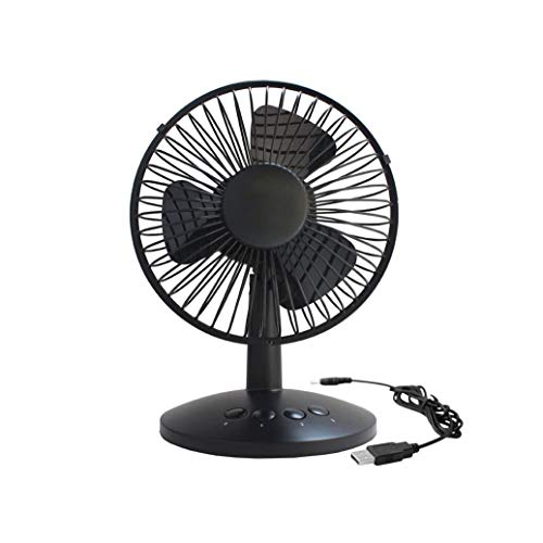 USB Mute Mini installierte Batterie Kleine Lüfter Office Desktop Desktop-Fan Tischventilator Kleiner Tisch mit starken Luftstrom Leiser Betrieb