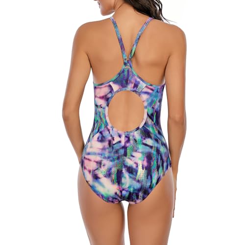 Image of Century Star Women Athletic One Piece Swimsuits-2026 Training Bathing Suits for Teens Juniors