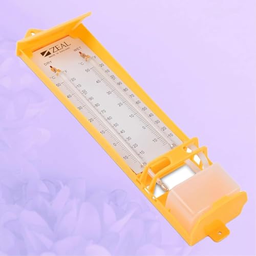 Image of LABART Wet and Dry Bulb Hygrometer | Manson's Type Hygrometer | Mercury Filled Hygrometer -5 to 50 C with equivalent F