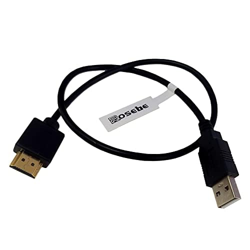 Amazon | ROSEBE USB to HDMIアダプタ–50cm USB 2.0オスto HDMIオス
