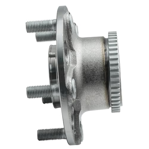 Image of Detroit Axle - 2 Rear Wheel Bearing Hubs for Honda Accord TL w /ABS, Hub Bearing 2003-2007 Honda Accord 2004-2008 TL, Replacement Wheel Bearing and Hubs Assembly Set