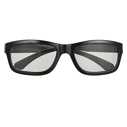 óculos 3d, Andoer Óculos 3D passivos lentes polarizadas circulares para TV polarizada Real D 3D cine