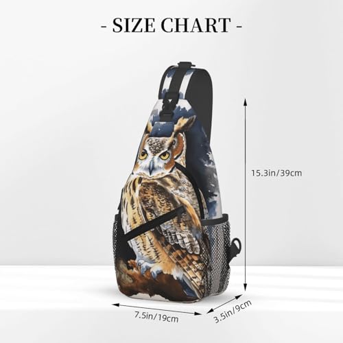 Bolso cruzado estilo sling para viaje y senderismo miniatura 2