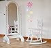 Fantasy Fields - Bouquet Thematic Kids Wooden Standing Mirror for Girls Imagination Inspiring Hand Crafted & Hand Painted Details Non-Toxic, Lead Free Water-Based Paint