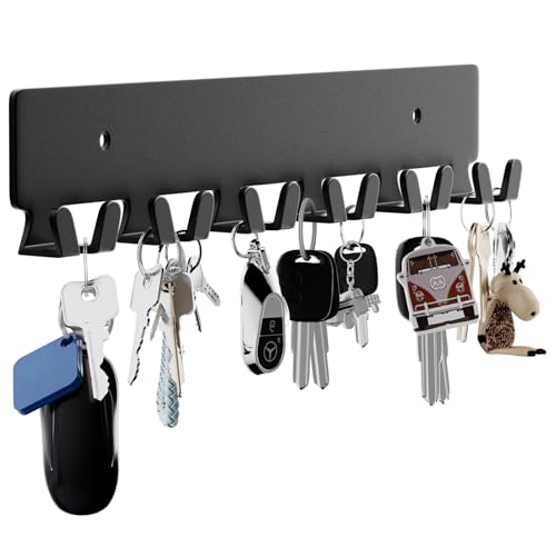 Gtk BLACK KEY HOOK-12 HOOKS Key Holder For Wall, Key Hooks cover
