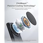 Belkin MagSafe Charger Compatible, 3-in-1 Charging Station, Qi2.2 25W Magnetic Wireless Charger Dock, Foldable Charging Stand for iPhone 17/16/15, Apple Watch, AirPods, Pixel 10 (45W Adapter Included) - Image 3