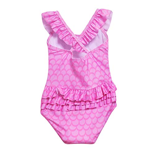 Image of Flap Happy Girls' UPF 50+ Mindy Crossback Swimsuit