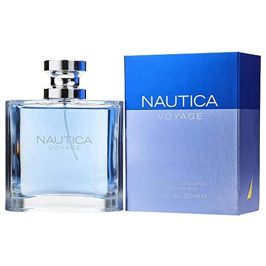 Nautica Voyage by Nautica Eau de Toilette Spray for Men, 3.4 Ounce, Multicolor