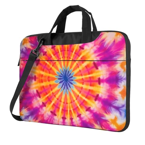 Bolsa para portátil impermeable Tie Dye India 15.6 pulg. miniatura 1