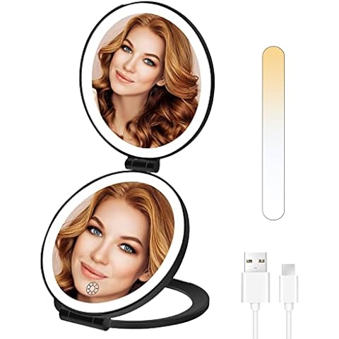 Miroir de Maquillage Lumineux Micacorn Cover