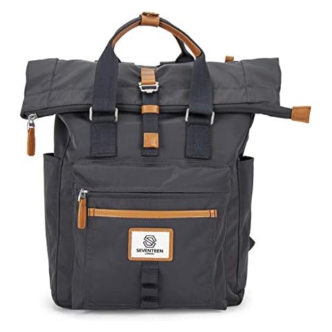 SEVENTEEN LONDON Dark Grey Canary Wharf Backpack Cover