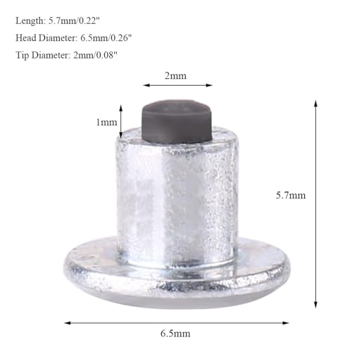 Image of Tire Studs Snow Spikes 100pcs Tungsten Steel 6.5mm 0.26 inch Bike Car Motorcycle ATV