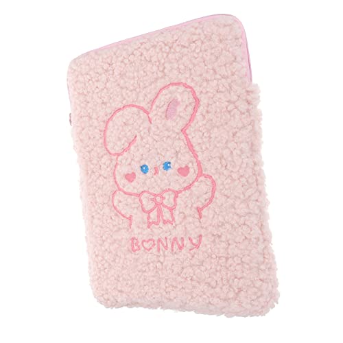 TEHAUX Pink Tablet Bag for Boys and Girls Universal Storage Pouch for Students Portable Inner Bag for Laptop