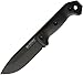 Ka-Bar Becker Companion, Black GFN Handle, Black Blade, Plain Edge