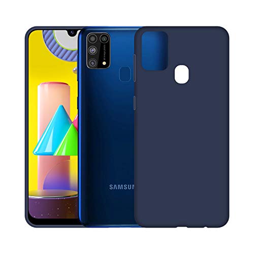 Image of Case Creation Luxurious OG Series for Samsung Galaxy F41 Case Cover,Anti-Dirty Slim Case Frosted Matte Cute Candy TPU Raised Bezel (Splash of Color) Back Cover for Samsung F41 -Navy Electric Blue