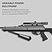 Barra Air Guns Sportsman 900 BB Gun Rifle for Adults, Pellet Rifles for Hunting, 177 Caliber Airgun with Rifle Scope - Shoot Pellets & BBS, 800 FPS