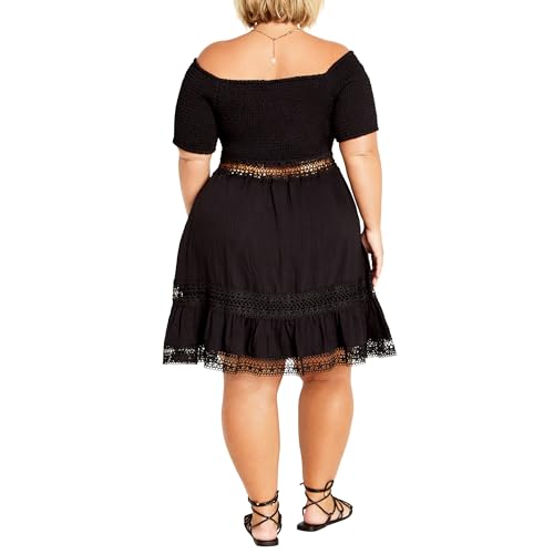 Image of City Chic Women's Plus Size Dress - Aura