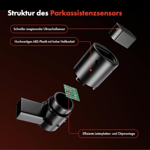 Frankberg Parksensor PDC LR024299 - Ultraschall Sensorsatz Für Audi, VW, Skoda