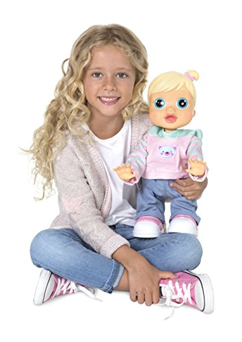 IMC Toys 96325 Baby Wow Zoe - Bambola impara ad alzarsi e caminare, 3 anni+