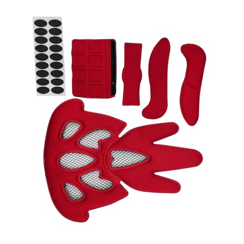 Heoscus Helme Innenpolsterung Netz Schaumstoffpolster Versiegeltes Futter Schwamm Kopfschutz Liner Schutz Für Outdoor Fahrradhelme Polsterschutz Schaumstoffe