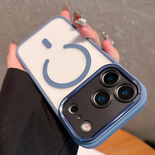 Coque iPhone 15 antichoc transparente bleu ciel à protection caméra intégrée