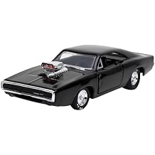 Kyosho Jada Toys JADA32215 Fast and Fast Series 1/32 F&F Dodge Charger, Black Dominic, Finished Product